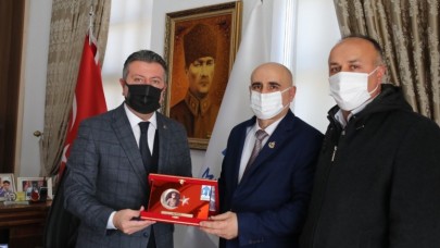 ALPEREN OCAKLARINDAN BELEDİYE ZİYARETİ