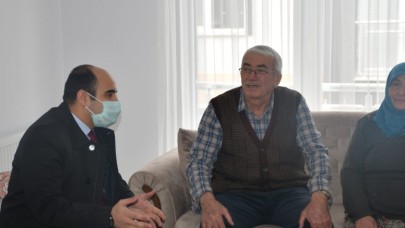 ALTINÖZ’DEN ŞEHİT AİLELERİNE ZİYARET