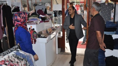 ALTINÖZ ESNAFLARI ZİYARET ETTİ