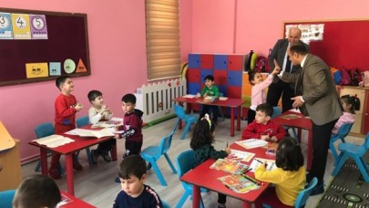 ALTINÖZ, MİNİK ÖĞRENCİLERİN KONUĞU OLDU
