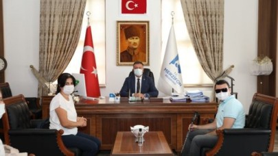 ALTUNKAYNAK, BAŞKAN KARGI’YI ZİYARET ETTİ