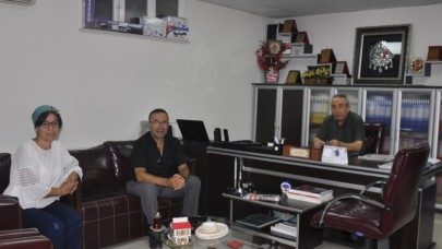 ALTUNKAYNAK'TAN GAZETEMİZE ZİYARET