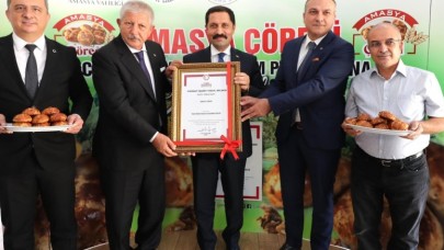‘AMASYA ÇÖREĞİ’NİN COĞRAFİ İŞARETİ TESCİL EDİLDİ