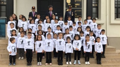 AMASYA'DA ANAOKULU ÖĞRENCİLERİ ATATÜRK'Ü KLİPLE ANDI