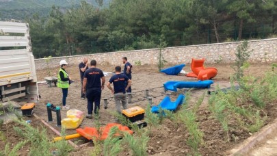 AMASYA’DA PARKLAR YENİLENİYOR