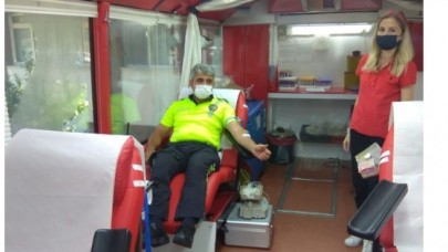 AMASYA EMNİYETİ’NDEN KAN BAĞIŞI