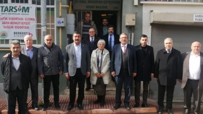 AMASYA ŞEKER YÖNETİMİNDEN HAYIRLI OLSUN ZİYARETİ