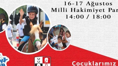 AMASYALI ÇOCUKLAR ATLARLA BULUŞACAK