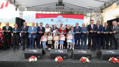 ANAOKULU’NUN AÇILIŞINI BİNALİ YILDIRIM YAPTI