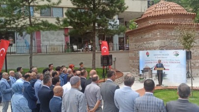 ANONİM TÜRBENİN AÇILIŞI YAPILDI