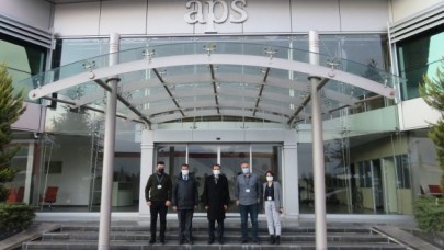 APS GİYİM SANAYİİ’Nİ ZİYARET ETTİ