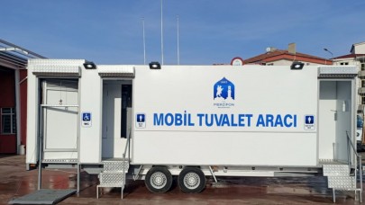 ARAÇ FİLOSUNA MOBİL TUVALETTE EKLENDİ
