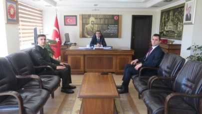 ASTEĞMEN TAŞ’TAN KAYMAKAM GÜLDOĞAN’A ZİYARET