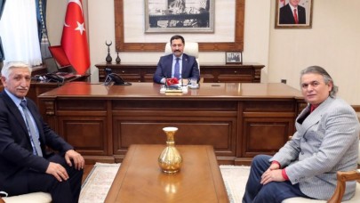 AYDIN VE YÖNETİMİNDEN VALİ MASATLI’YA ZİYARET