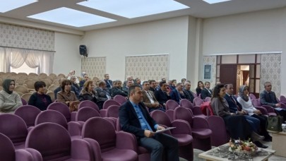 AYLIK EĞİTİM TOPLANTISI YAPILDI