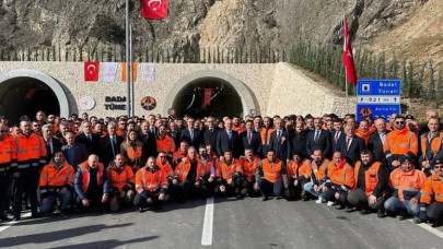 BADAL TÜNELİNİN AÇILIŞI YAPILDI