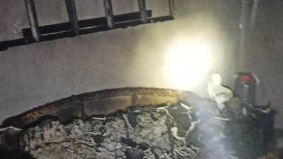 BAĞ EVİNDE YANGIN!