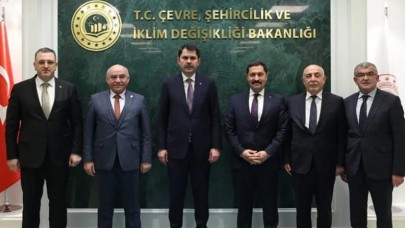 BAKAN KURUM'U ZİYARET ETTİLER