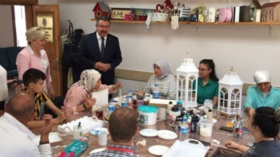 BAŞKAN KARGI’DAN GALOŞ VE TEKSTİL ATÖLYESİ’NE ZİYARET