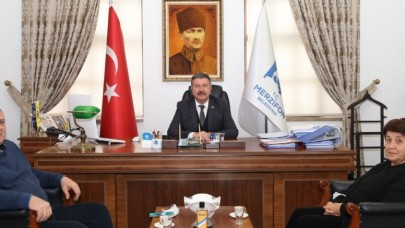 BAŞKAN KURDOĞLU, BELEDİYEYİ ZİYARET ETTİ
