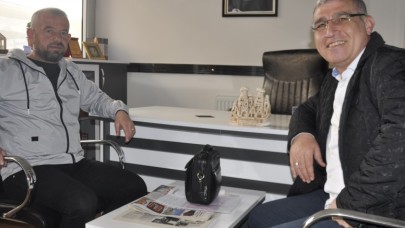 BAŞKAN KURT’TAN GAZETEMİZE ZİYARET