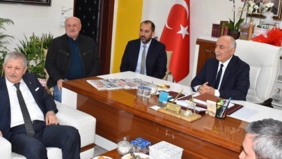 BAŞKAN SARI’DAN TOTO’YA HAYIRLI OLSUN ZİYARETİ