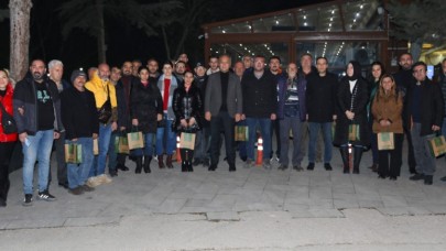 BAŞKAN ÜÇOK, BASIN MENSUPLARINI KONUK ETTİ