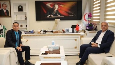 BAŞKAN ÜÇOK’TAN NERGİZ’E ZİYARET