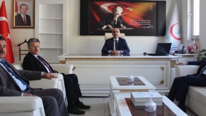 BAŞKAN YARDIMCILARINDAN MÜDÜR KOÇ’A ZİYARET