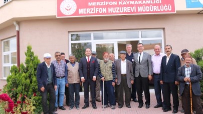BAŞSAVCI SOYLU, HUZUREVİNİ ZİYARET ETTİ