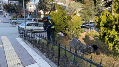 BELEDİYE EKİPLERİNDEN BAHAR HAZIRLIĞI