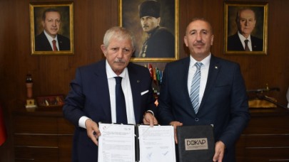 BELEDİYENİN PROJESİNE DOKAP’TAN DESTEK