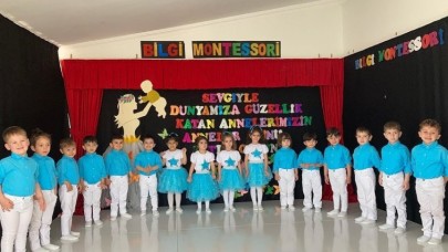BİLGİ’NİN MİNİK KALPLERİ’NDEN ANNELER GÜNÜ GÖSTERİSİ