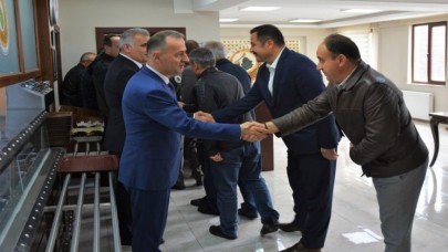BÖLGE MÜDÜRLÜĞÜNDE BAYRAMLAŞMA TÖRENİ YAPILDI