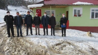 BÜK KÖYLERİNİ ZİYARET ETTİ