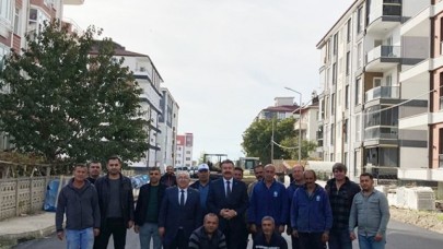 ÇALIŞIR SOKAK ASFALTLANDI