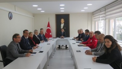 ÇALIŞMALAR GÖZDEN GEÇİRİLDİ
