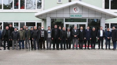 CANIBEK VE MUHTARLARDAN AMASYA ŞEKER’E ZİYARET