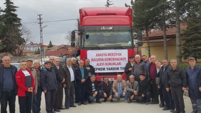 CEMEVİ’NDEN ADIYAMAN’A YARDIM TIRI YOLA ÇIKTI