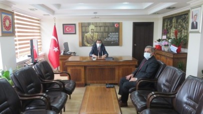 CEYHAN, KAYMAKAM GÜLDOĞAN’I ZİYARET ETTİ