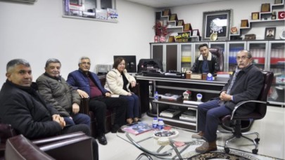 CHP’DEN GAZETEMİZE ZİYARET