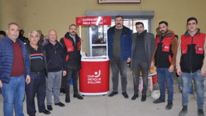 CHP GENÇLİĞİ SINIR NAMUSTUR BİLDİRİSİ DAĞITTI