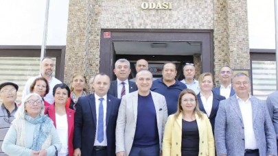 CHP HEYETİNDEN ATSO ZİYARETİ