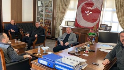 CHP HEYETİNDEN BAŞKAN KARGI’YA ZİYARET