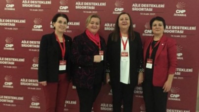 CHP'Lİ KADINLAR “AİLE DESTEKLERİ  SİGORTASI PROJESİ” TANITIMINA KATILDI