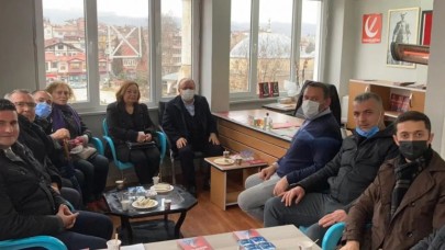 CHP, PARTİ ZİYARETLERİNE DEVAM ETTİ