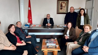CHP YÖNETİMİNDEN HAYIRLI OLSUN ZİYARETİ