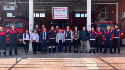 CHP YÖNETİMİNDEN İTFAİYE ZİYARETİ