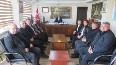 CHP YÖNETİMİNDEN PROTOKOL ZİYARETLERİ