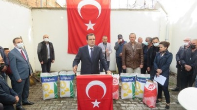 ÇİFTÇİYE TOHUM DESTEĞİ